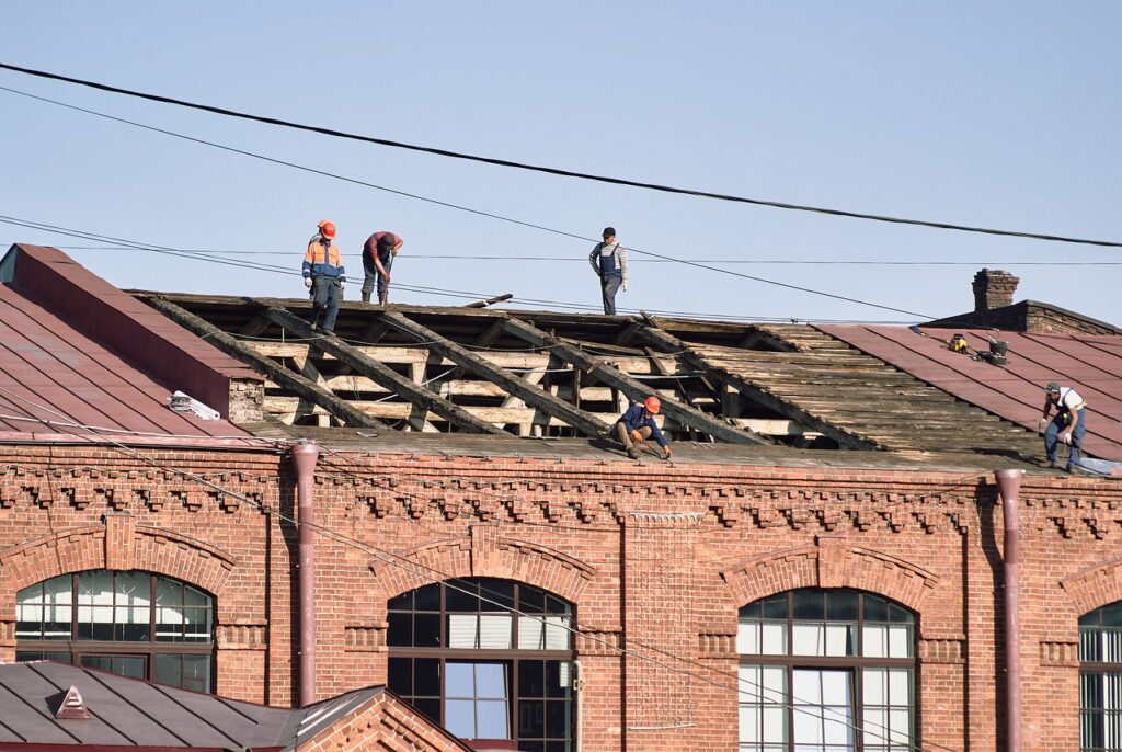 roof in need of replacement